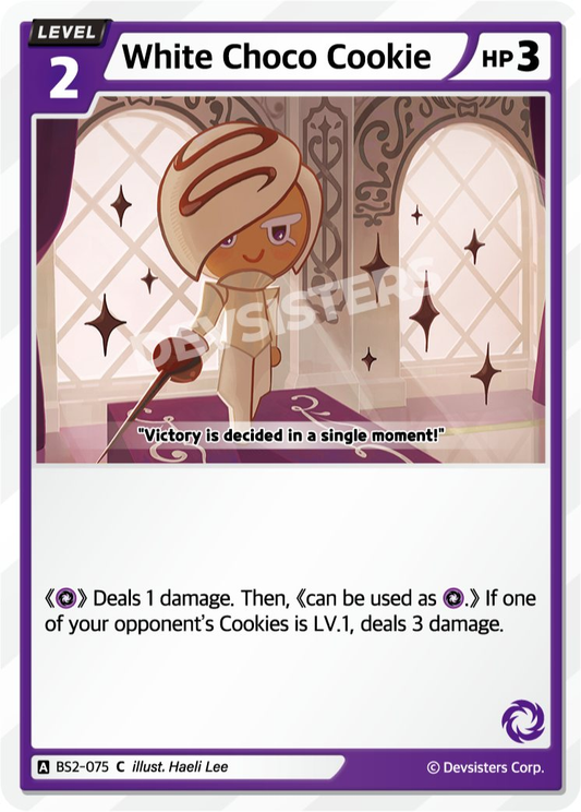 CookieRun TCG - White Choco Cookie [BS2-075 C]