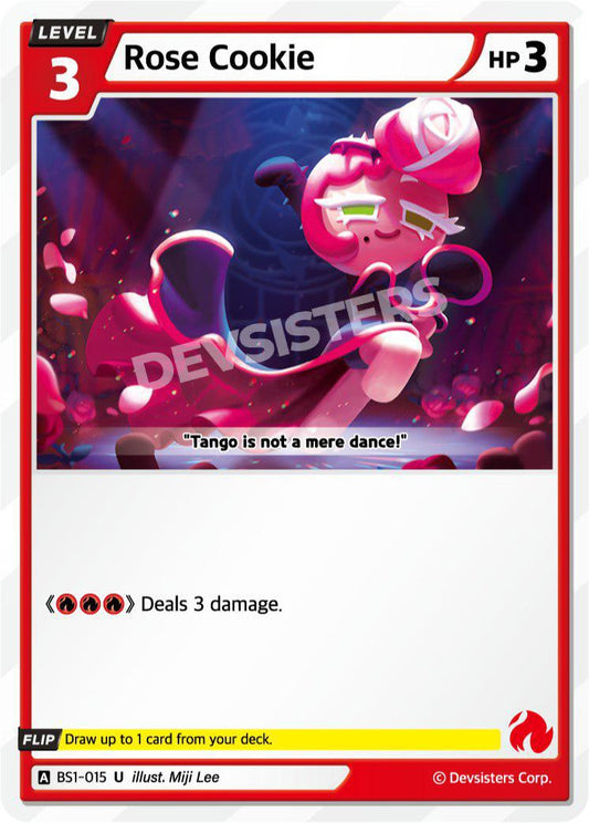 CookieRun TCG - Rose Cookie [BS1‑015 U]