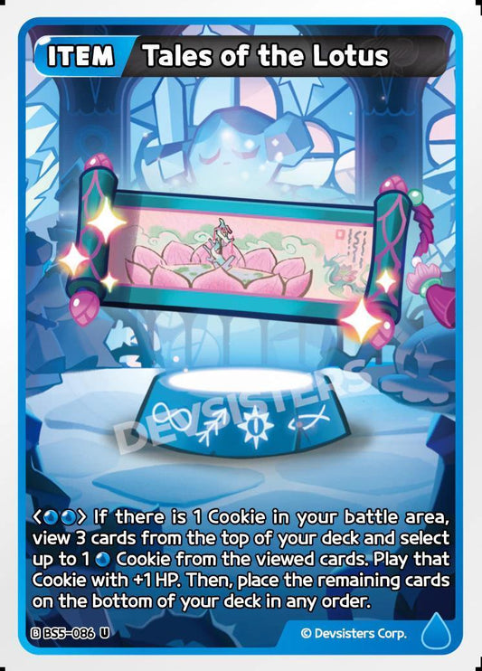 CookieRun TCG - Tales of the Lotus [BS5-086 U]