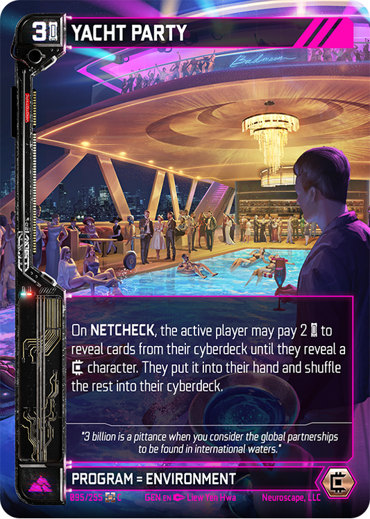 Neuroscape TCG - Yacht Party GEN-095