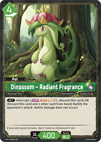 Palworld TCG - Dinossom – Radiant Fragrance [ETD02-004TD]