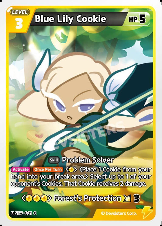 CookieRun TCG - Blue Lily Cookie [ST7-001 C]