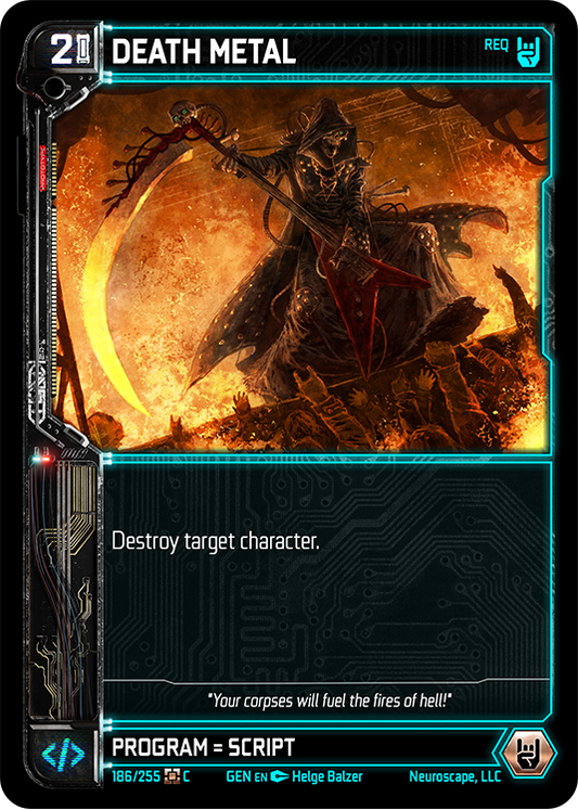 Neuroscape TCG - Death Metal GEN-186