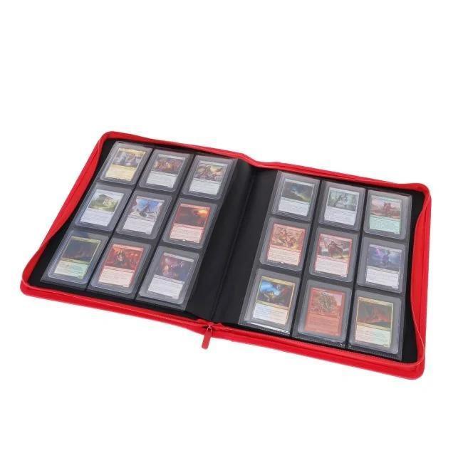 BCW - Z-Folio 9-Pocket LX Album: Toploaders, Red