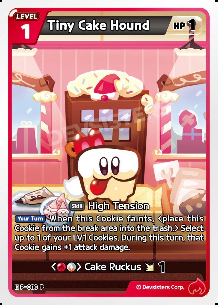 CookieRun TCG - Tiny Cake Hound [P-080]