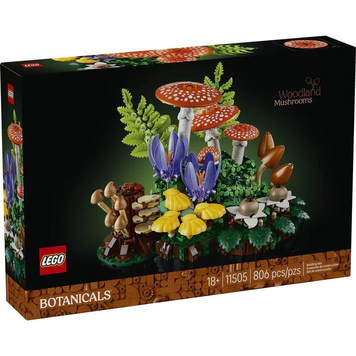 LEGO® Botanicals Woodland Mushrooms | 11505
