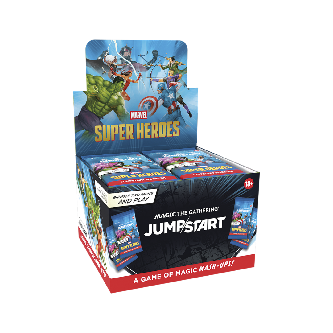 Magic: The Gathering® | Marvel Super Heroes Jumpstart Booster Box
