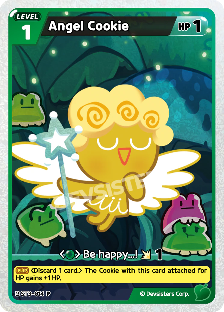 CookieRun TCG - Angel Cookie (Promotional Pack) [ST3-014 P]