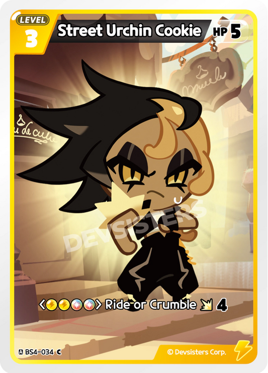 CookieRun TCG - Street Urchin Cookie [BS4-034 C]