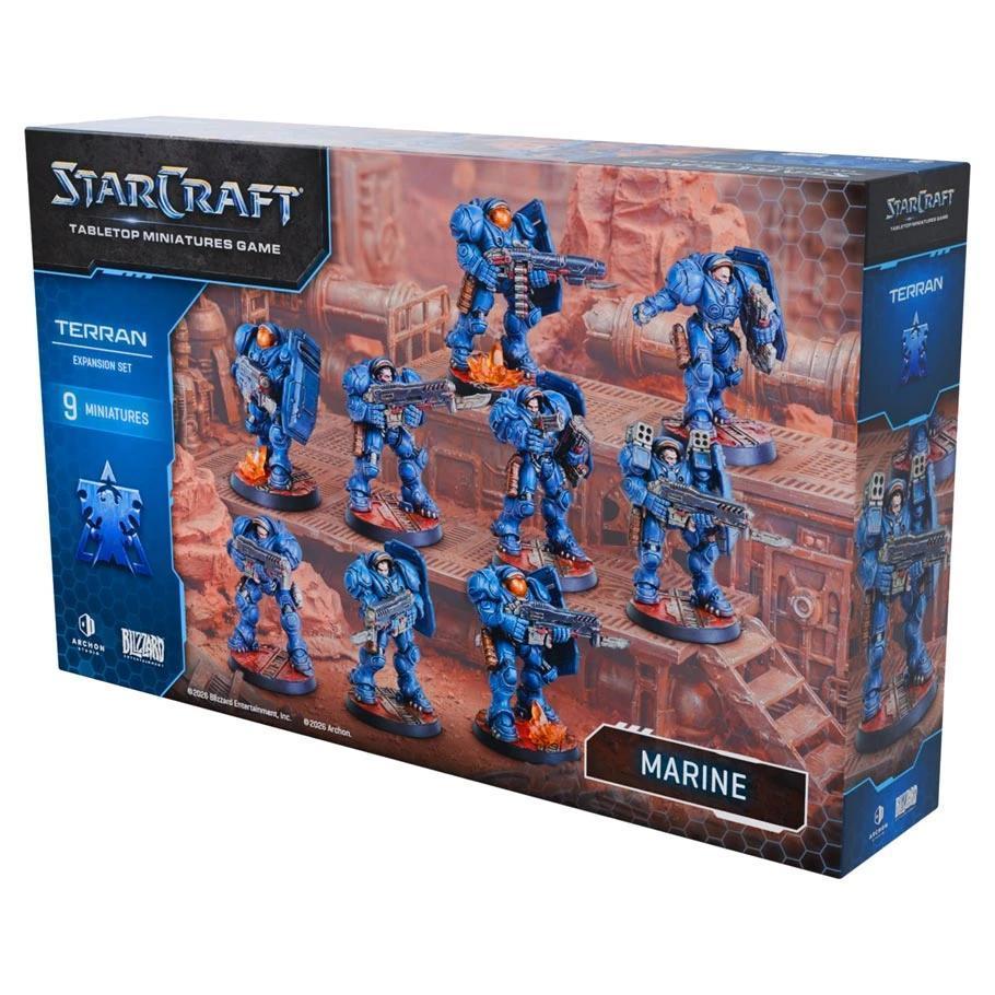 StarCraft: Tabletop Miniatures Game - Terran: Marine Expansion Set
