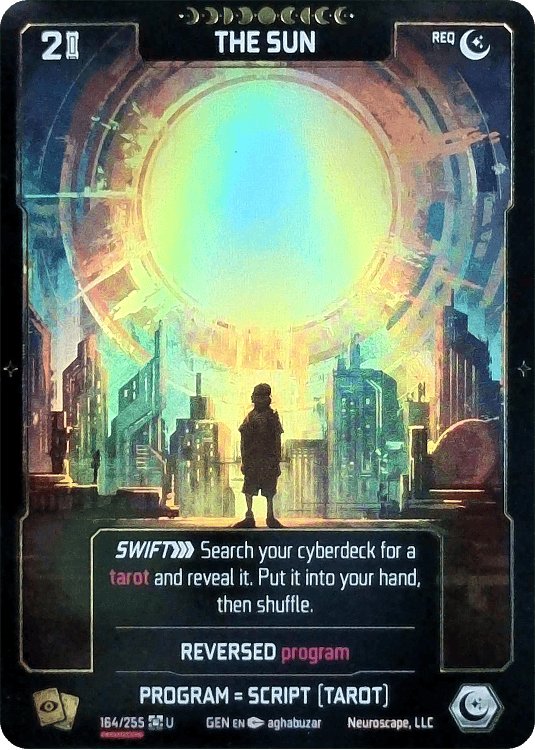 Neuroscape TCG - The Sun GEN-164 Foil