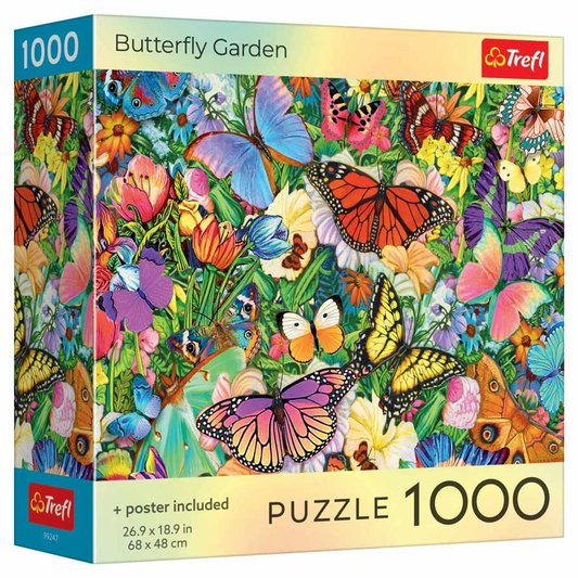 Trefl - Butterfly Garden Puzzle (1000)