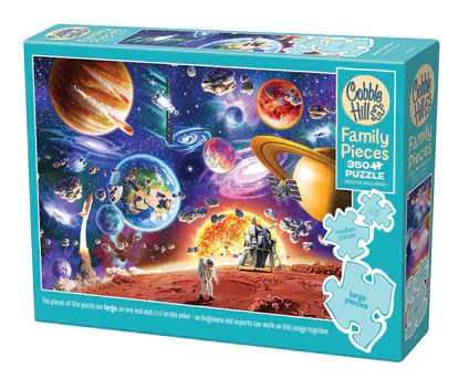 Cobble Hill - Space Travels Puzzle (350 Piece)