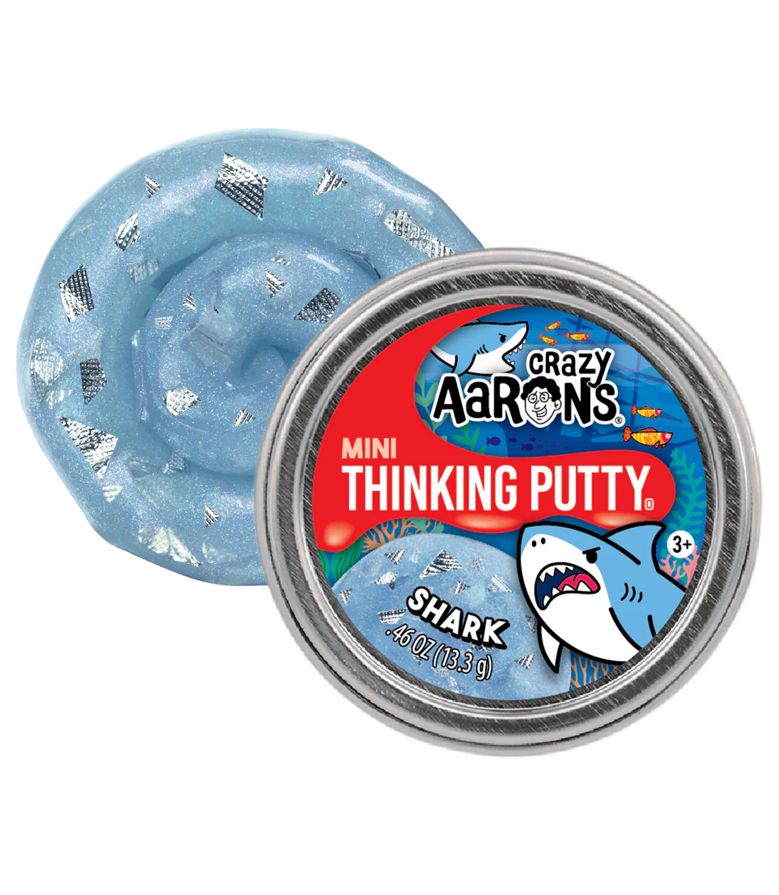 Crazy Aaron's: Shark - Mini Thinking Putty Tin (0.47 oz)