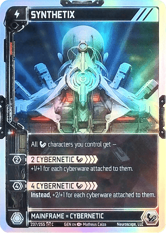 Neuroscape TCG - Synthetix GEN-237 Foil