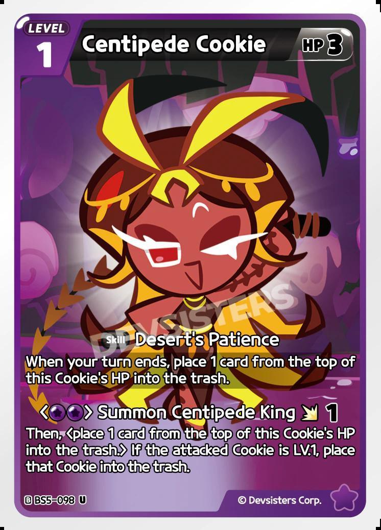 CookieRun TCG - Centipede Cookie [BS5-098 U]