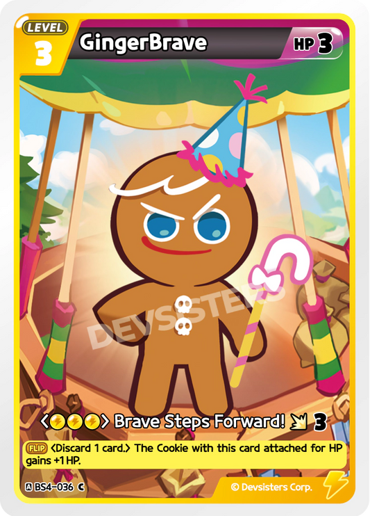 CookieRun TCG - GingerBrave [BS4-036 C]