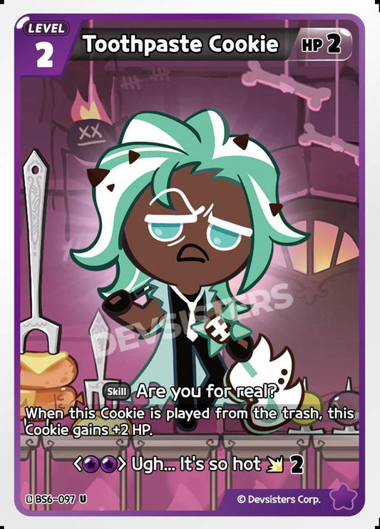 CookieRun TCG - Toothpaste Cookie [BS6-097 U]