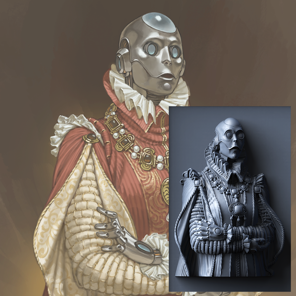 Monument Hobbies - Texture Trainer Frameable #2 - Duchess Prime
