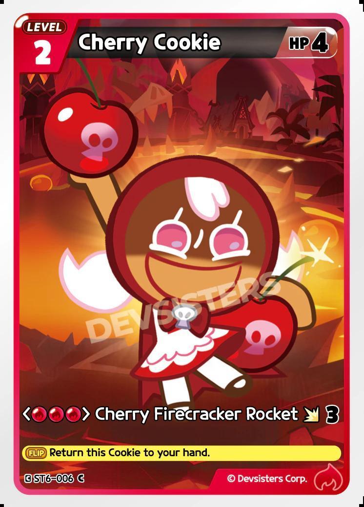 CookieRun TCG - Cherry Cookie [ST6-006 C]