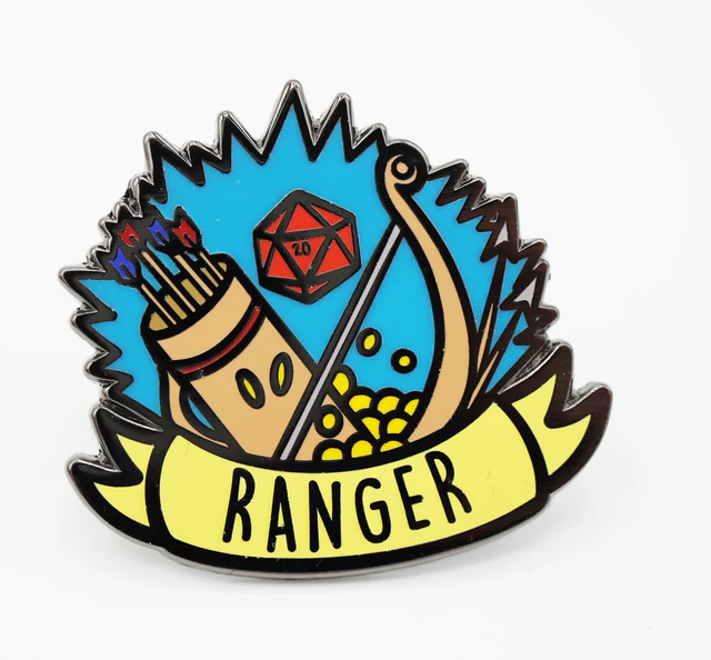 Foam Brain Games - Banner Class Pin: Ranger