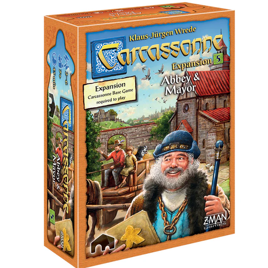 Carcassonne Exp 5: Abbey and Mayor