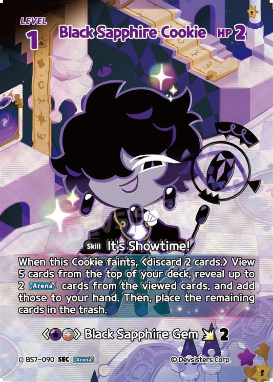 CookieRun TCG - Black Sapphire Cookie [BS7-090 SEC]
