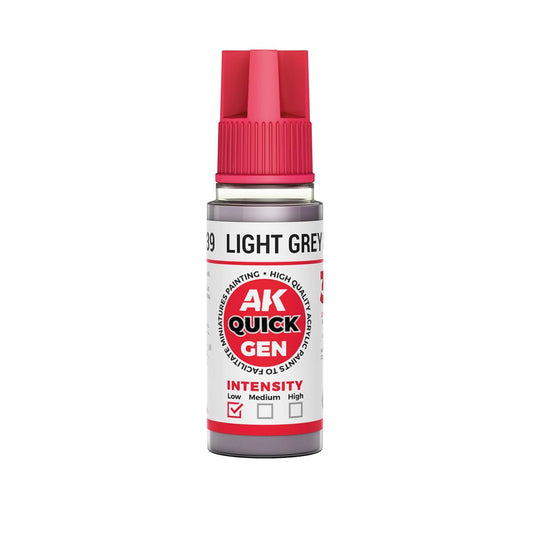 AK Interactive - Quick Gen: Light Grey Shadow (18 ml)