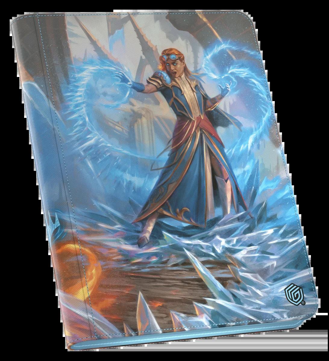 Ultimate Guard Magic: The Gathering | Reality Fracture Portfolio: 18-Pocket Zipfolio 360+ Chandra Chill of Comp/Torch of Def