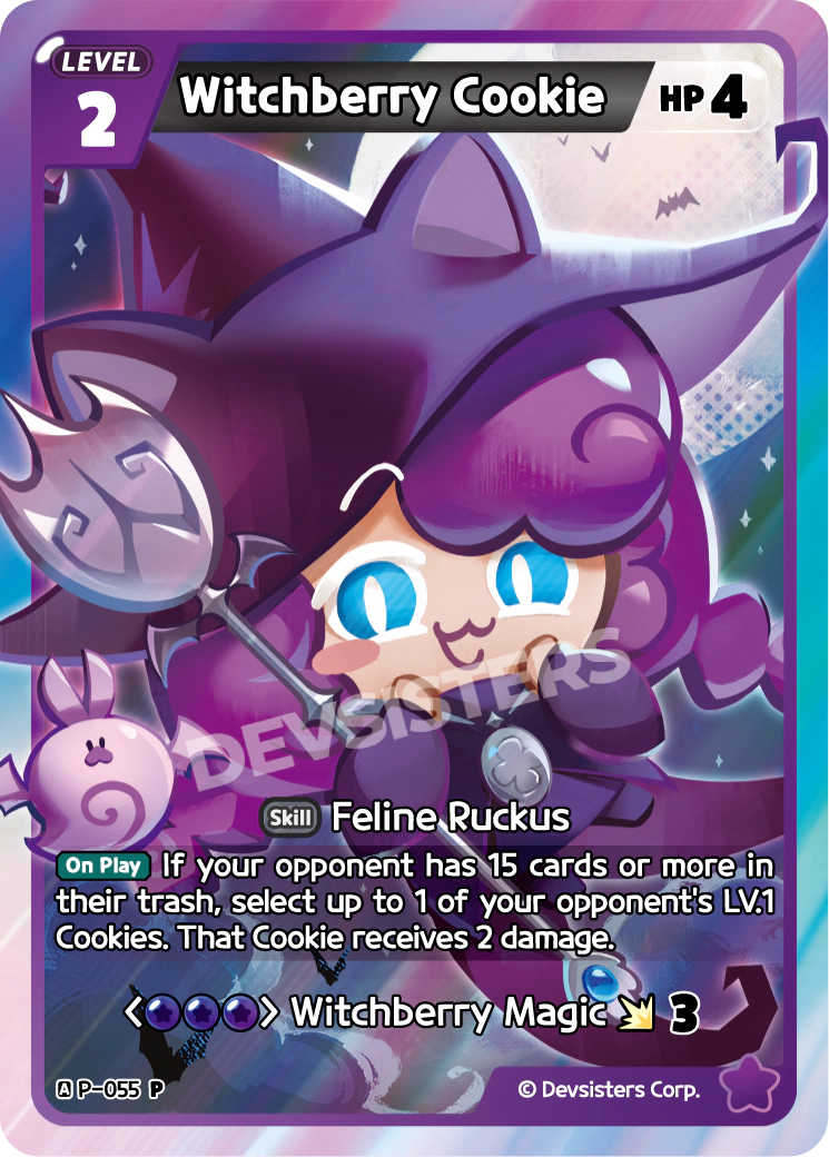 CookieRun TCG - Witchberry Cookie [P-055]