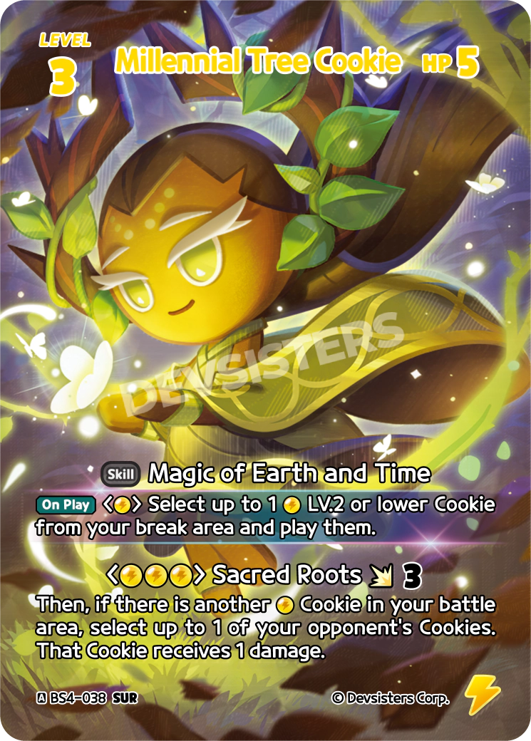 CookieRun TCG - Millennial Tree Cookie [BS4-038 SUR]
