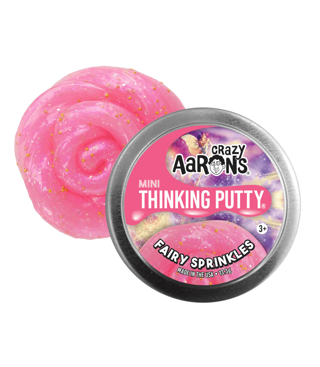 Crazy Aaron's: Fairy Sprinkles - Mini Thinking Putty Tin (0.47 oz)