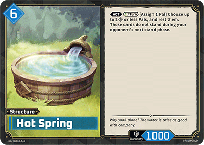 Palworld TCG - Hot Spring [EBP01-041U]