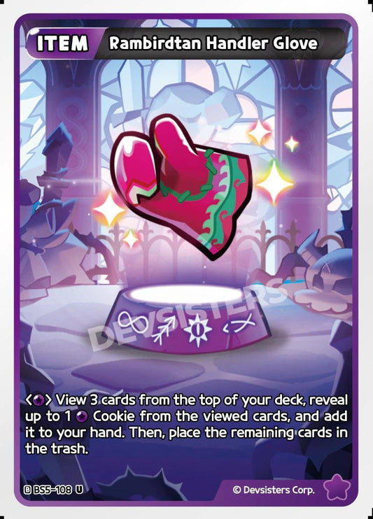 CookieRun TCG - Rambirdtan Handler Glove [BS5-108 U]