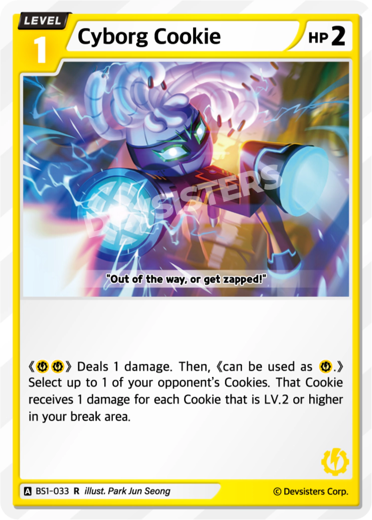 CookieRun TCG - Cyborg Cookie [BS1‑033 R]