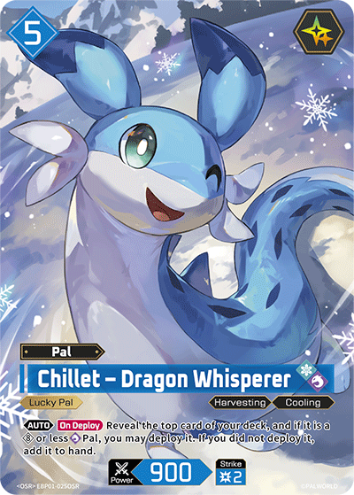 Palworld TCG - Chillet – Dragon Whisperer [EBP01-025OSR]