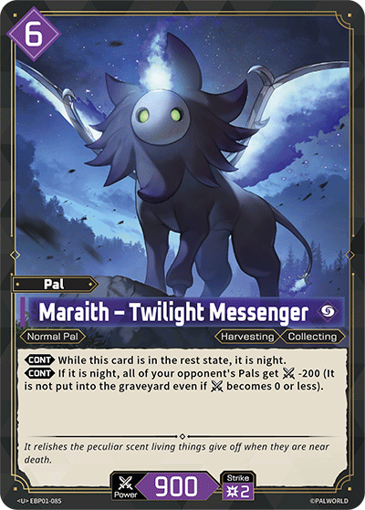 Palworld TCG - Maraith – Twilight Messenger [EBP01-085U]