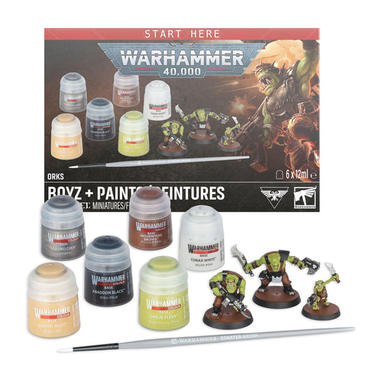 Warhammer 40,000 - Orks Plus Paints