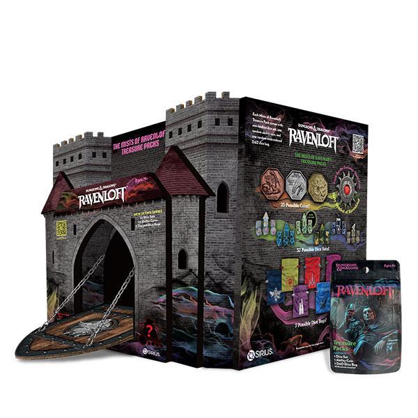 Sirius A Dice - D&D Mists of Ravenloft Treasure Packs Dice Set