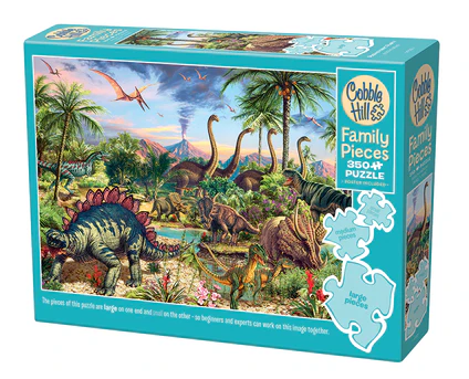Cobble Hill - Prehistoric Party Puzzle (350 Pieces)