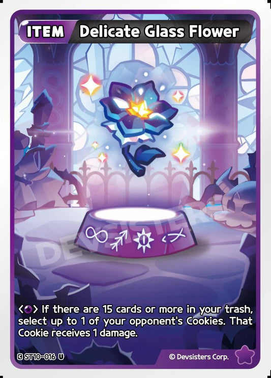 CookieRun TCG - Delicate Glass Flower [ST10-016 U]