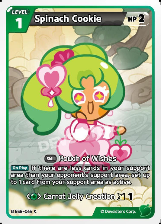 CookieRun TCG - Spinach Cookie [BS8-065 C]