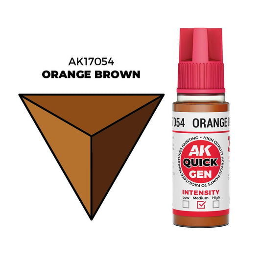 AK Interactive - Quick Gen: Orange Brown (18 ml)
