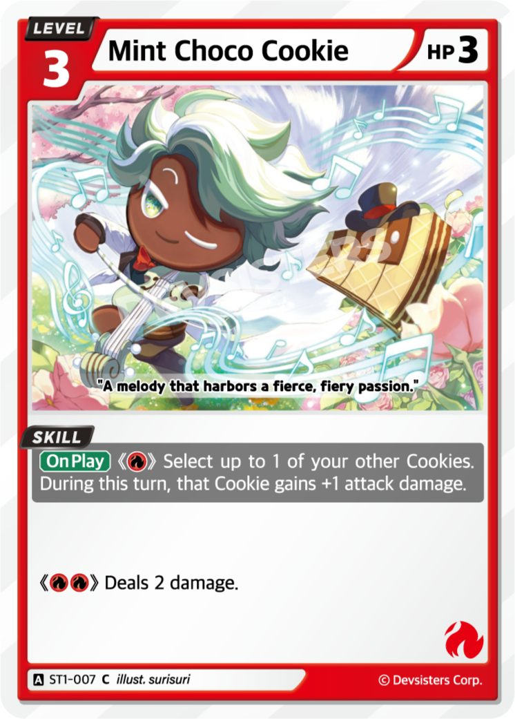 CookieRun TCG - Mint Choco Cookie [ST1-007 C]