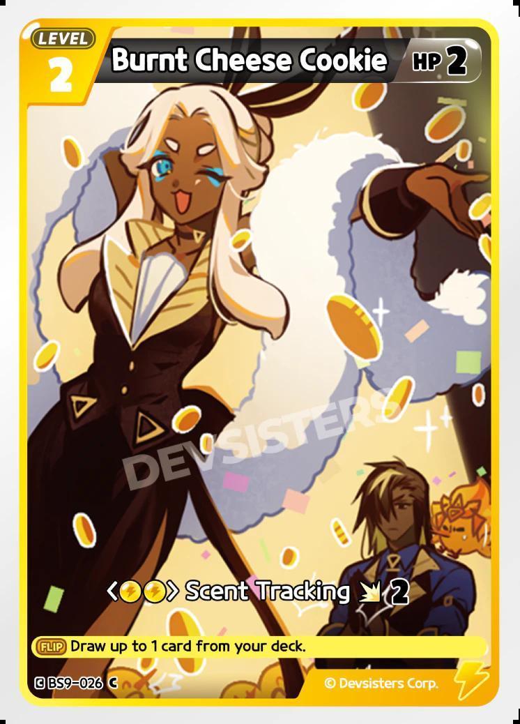CookieRun TCG - Burnt Cheese Cookie [BS9-026 C]