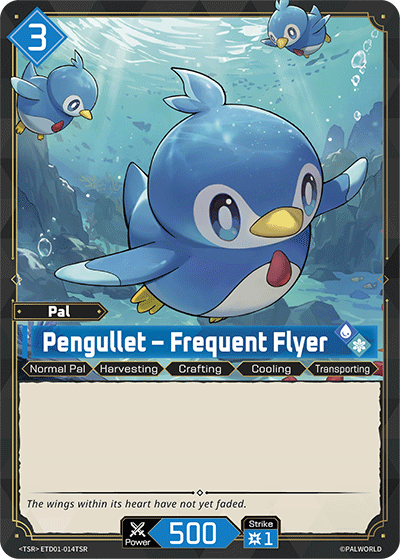 Palworld TCG - Pengullet – Frequent Flyer [ETD01-014TSR]