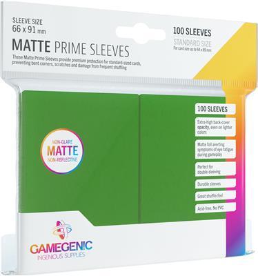 GameGenic - MATTE PRIME Sleeves Standard 100 count