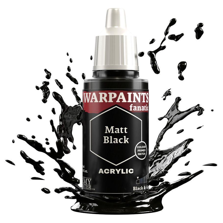 The Army Painter - Warpaints Fanatic: Matt Black (18ml)