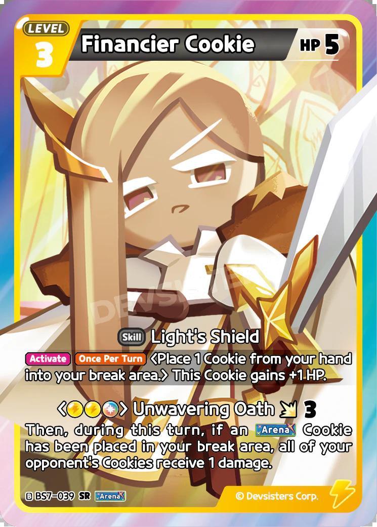 CookieRun TCG - Financier Cookie [BS7-039 SR]