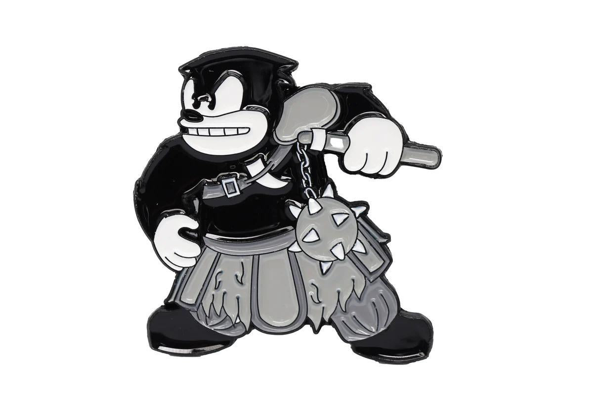 Foam Brain Games - Dice Boat Willie: Barbarian (Enamel Pin)